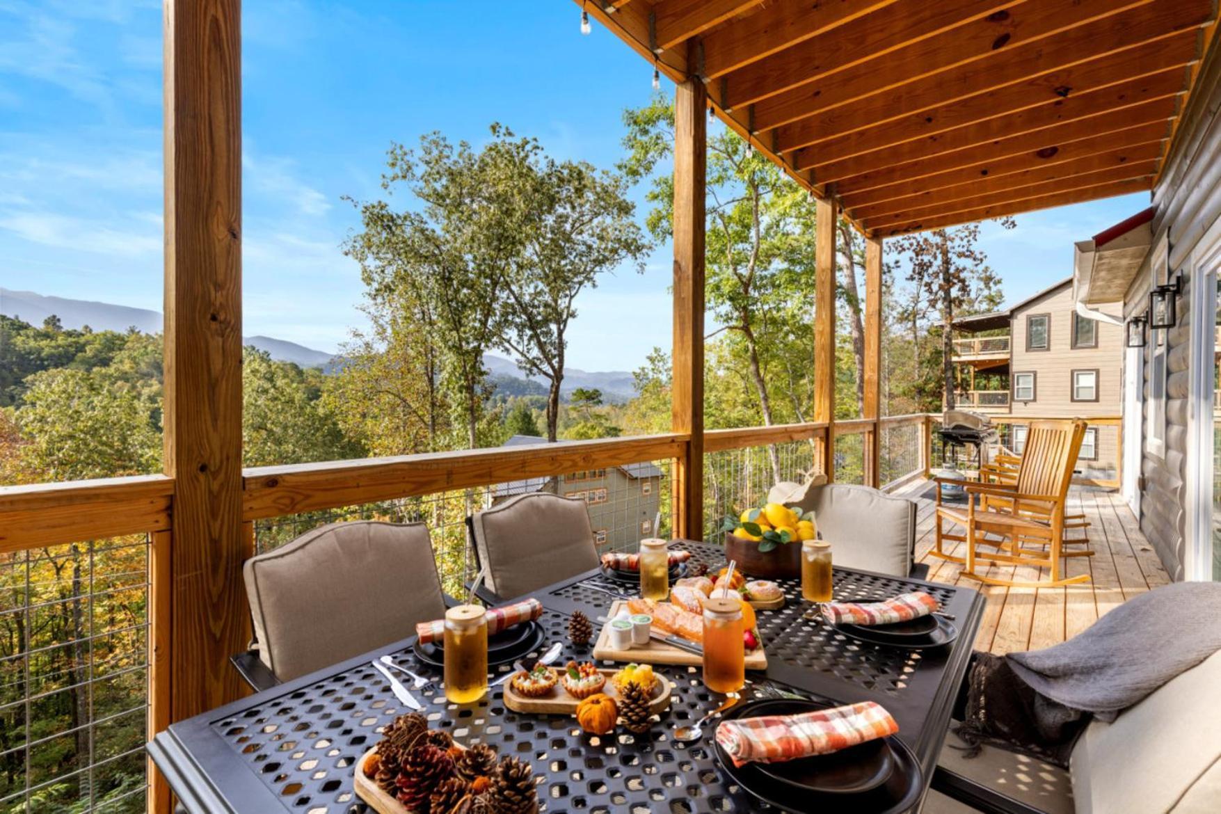 Tranquil Mountain Getaway By Ghosal Luxury Lodging Gatlinburg Zewnętrze zdjęcie