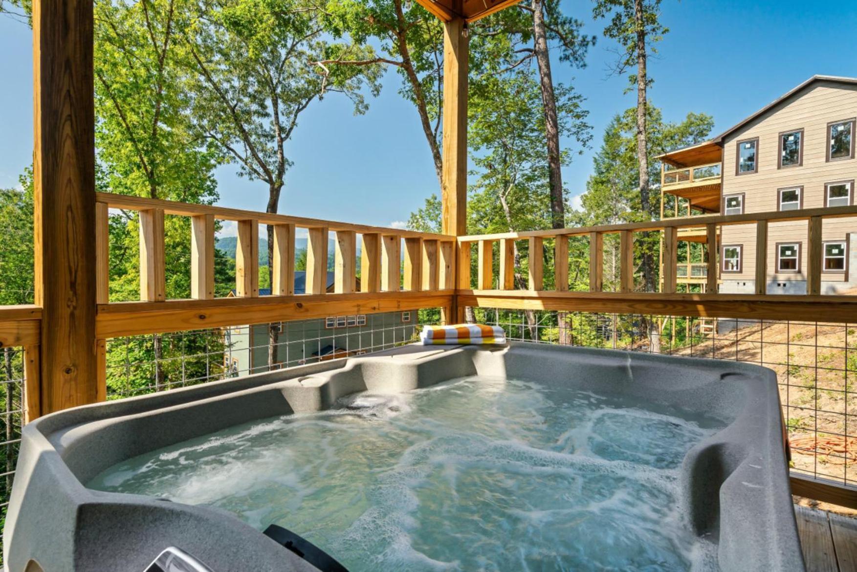 Tranquil Mountain Getaway By Ghosal Luxury Lodging Gatlinburg Zewnętrze zdjęcie