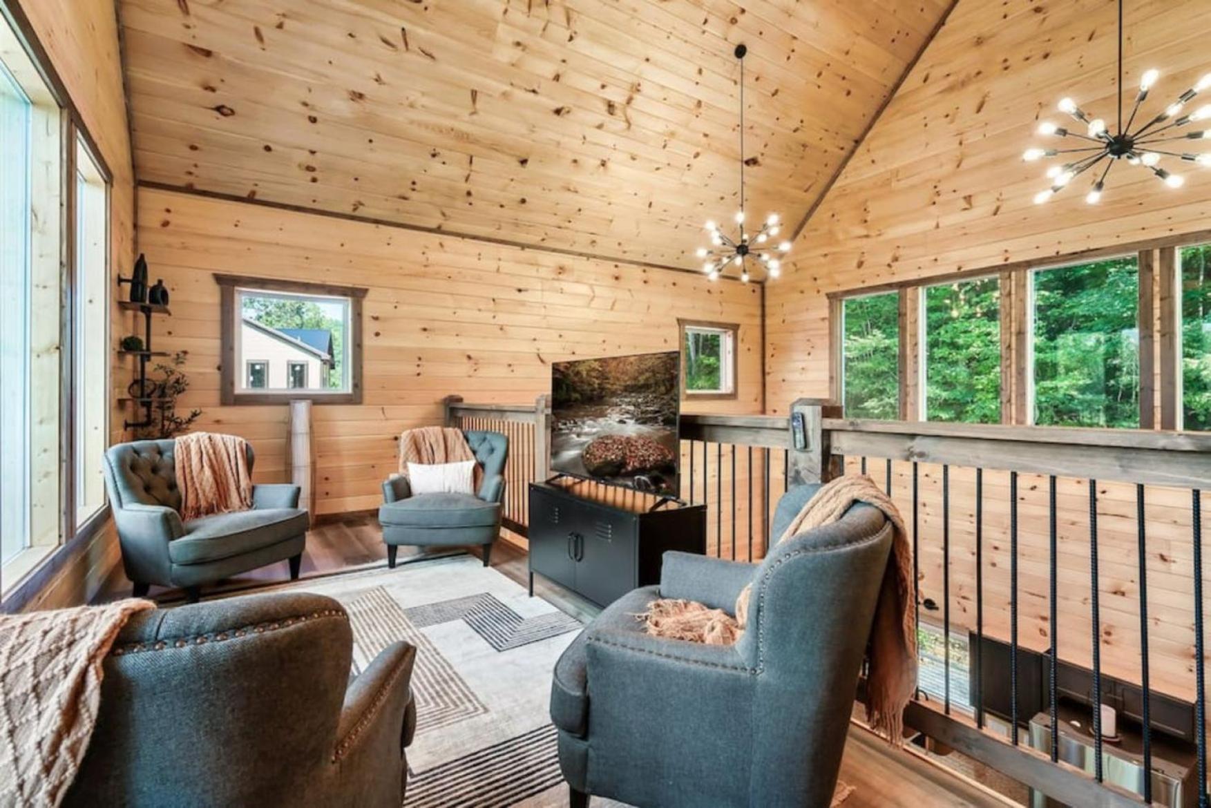 Tranquil Mountain Getaway By Ghosal Luxury Lodging Gatlinburg Zewnętrze zdjęcie