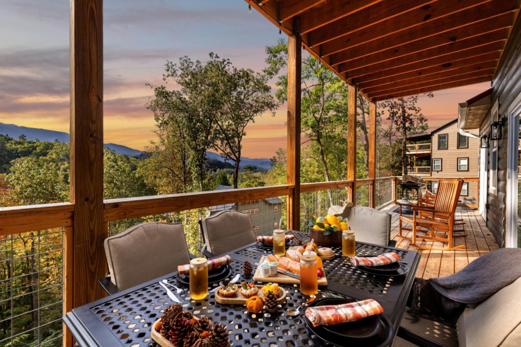 Tranquil Mountain Getaway By Ghosal Luxury Lodging Gatlinburg Zewnętrze zdjęcie